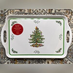 Spode Christmas Tree Serving Tray